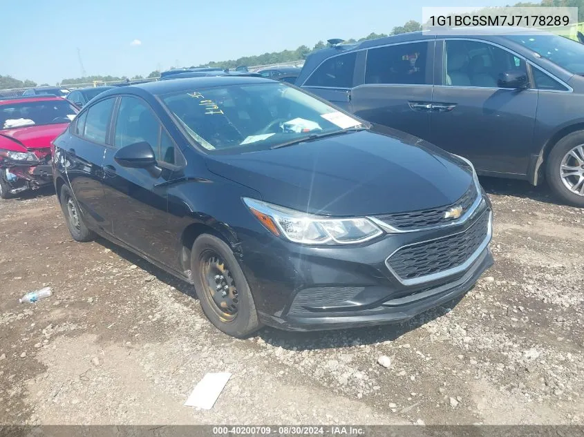 1G1BC5SM7J7178289 2018 Chevrolet Cruze Ls Auto