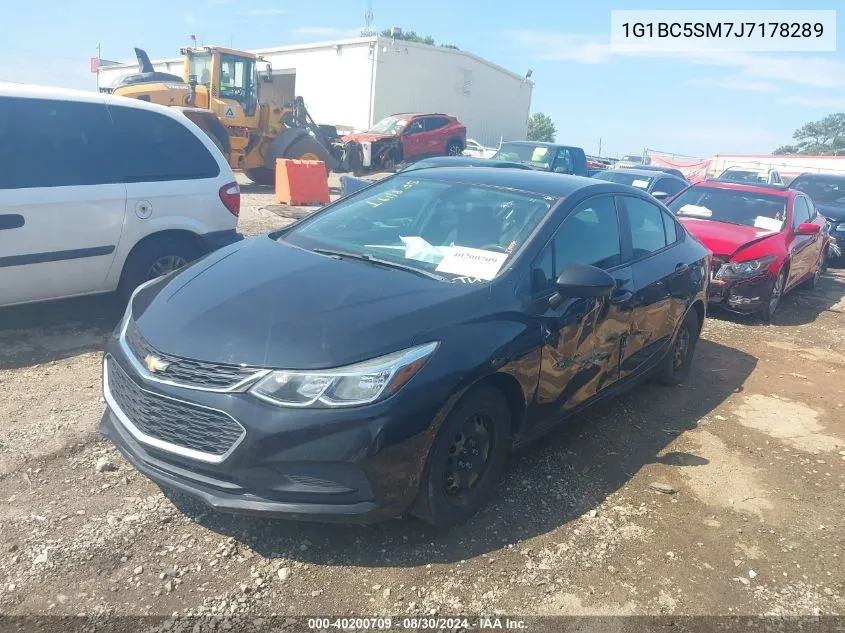 1G1BC5SM7J7178289 2018 Chevrolet Cruze Ls Auto