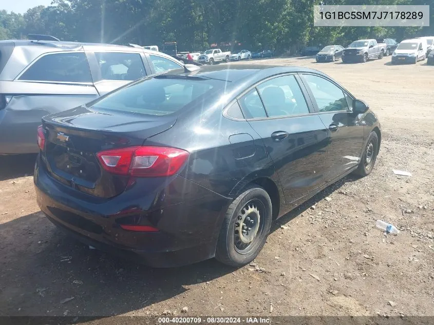 2018 Chevrolet Cruze Ls Auto VIN: 1G1BC5SM7J7178289 Lot: 40200709