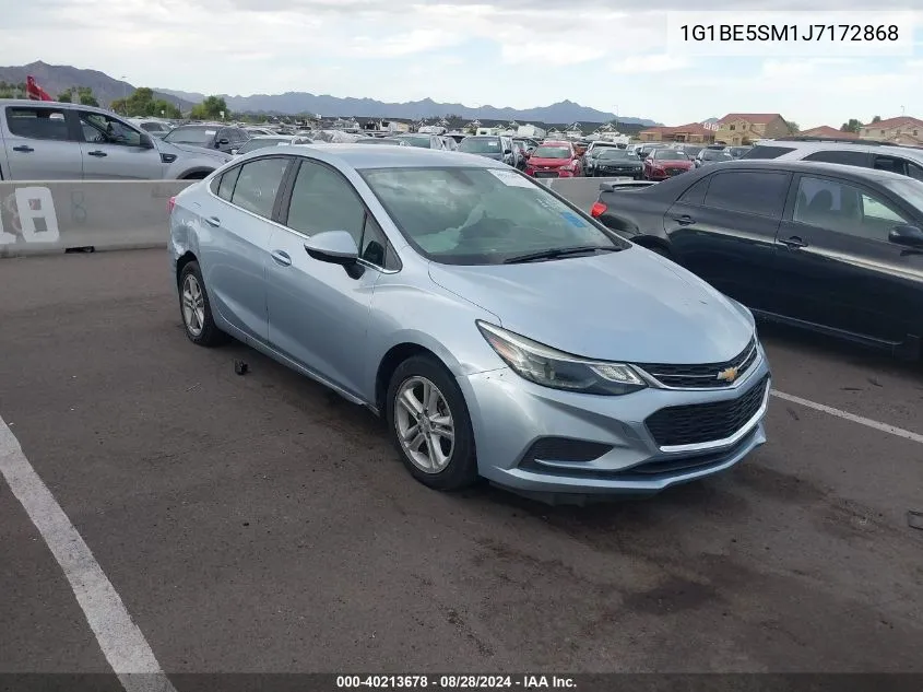 2018 Chevrolet Cruze Lt Auto VIN: 1G1BE5SM1J7172868 Lot: 40213678