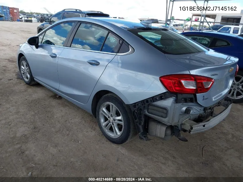 2018 Chevrolet Cruze Lt Auto VIN: 1G1BE5SM2J7145162 Lot: 40214669