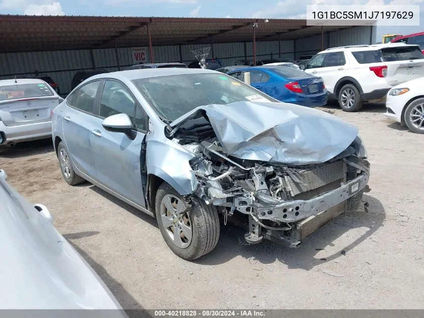 1G1BC5SM1J7197629 2018 Chevrolet Cruze Ls Auto