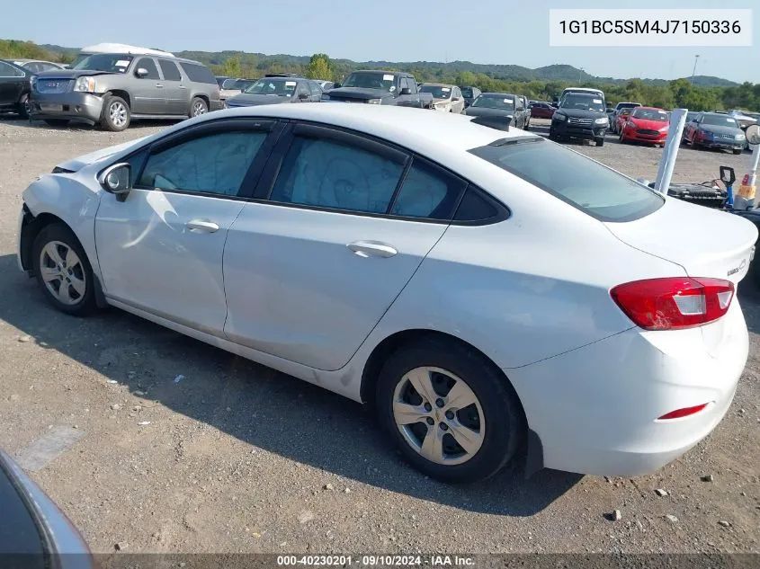 2018 Chevrolet Cruze Ls Auto VIN: 1G1BC5SM4J7150336 Lot: 40230201