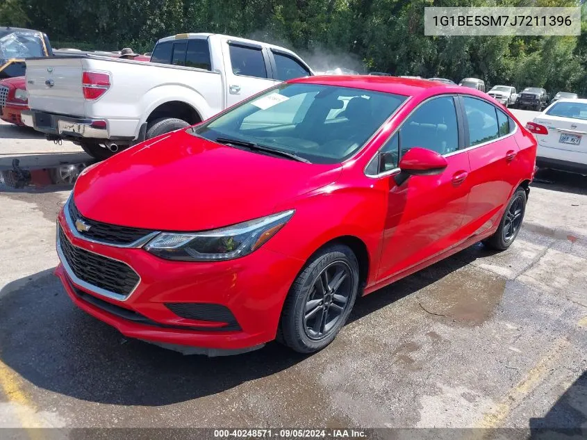 2018 Chevrolet Cruze Lt Auto VIN: 1G1BE5SM7J7211396 Lot: 40248571