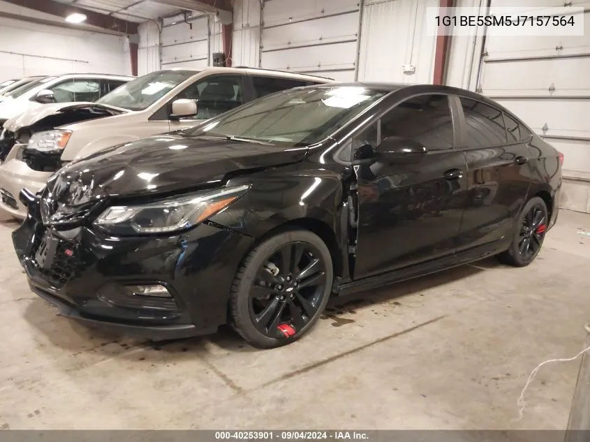 2018 Chevrolet Cruze Lt Auto VIN: 1G1BE5SM5J7157564 Lot: 40253901