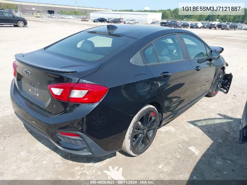 2018 Chevrolet Cruze Lt Auto VIN: 1G1BE5SM3J7121887 Lot: 40263623