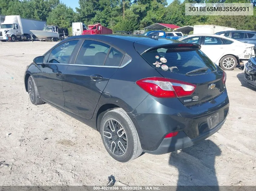 2018 Chevrolet Cruze Lt Auto VIN: 3G1BE6SM8JS556931 Lot: 40270366