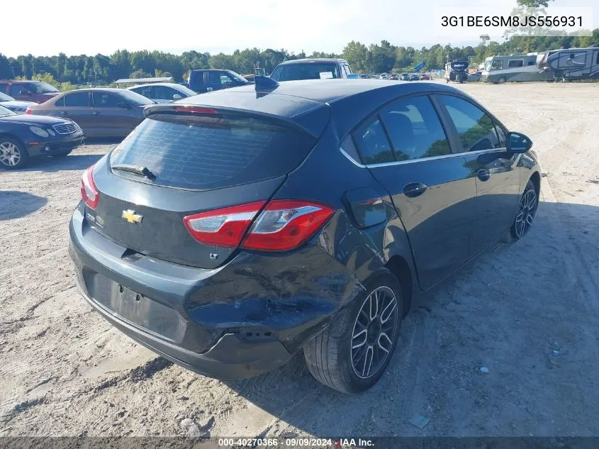 2018 Chevrolet Cruze Lt Auto VIN: 3G1BE6SM8JS556931 Lot: 40270366