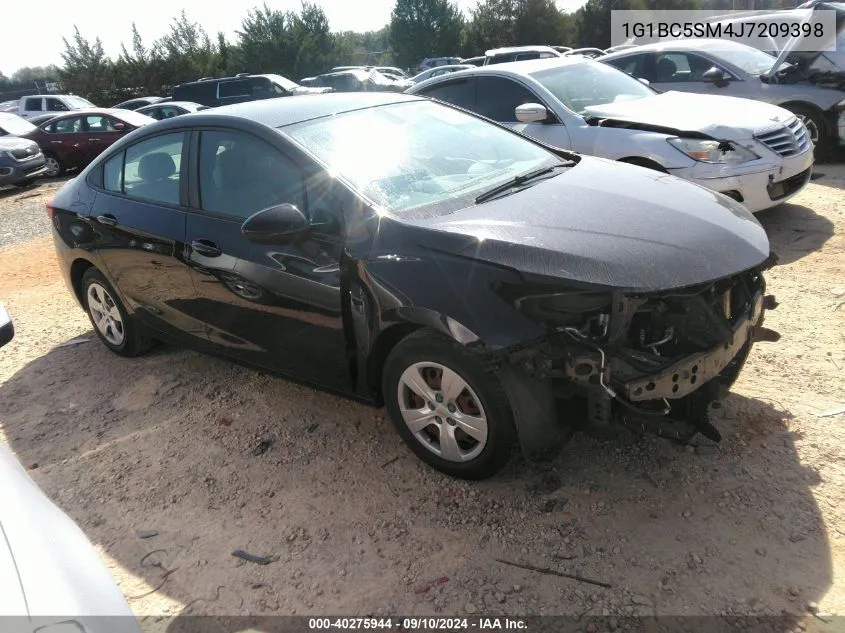 2018 Chevrolet Cruze Ls VIN: 1G1BC5SM4J7209398 Lot: 40275944