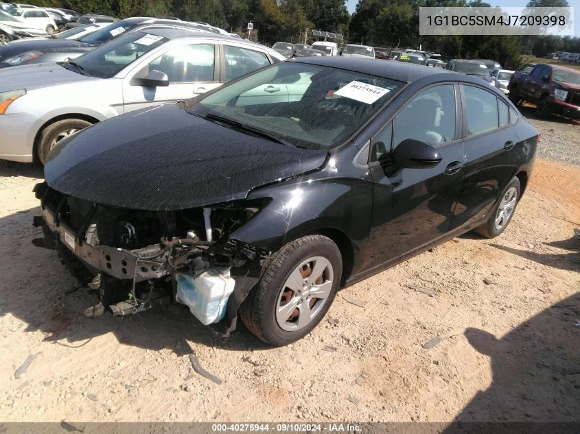 1G1BC5SM4J7209398 2018 Chevrolet Cruze Ls