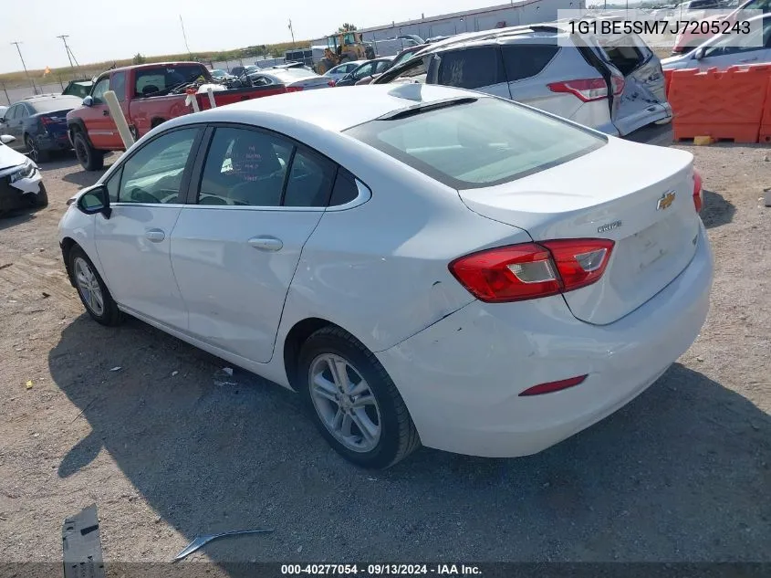 1G1BE5SM7J7205243 2018 Chevrolet Cruze Lt Auto