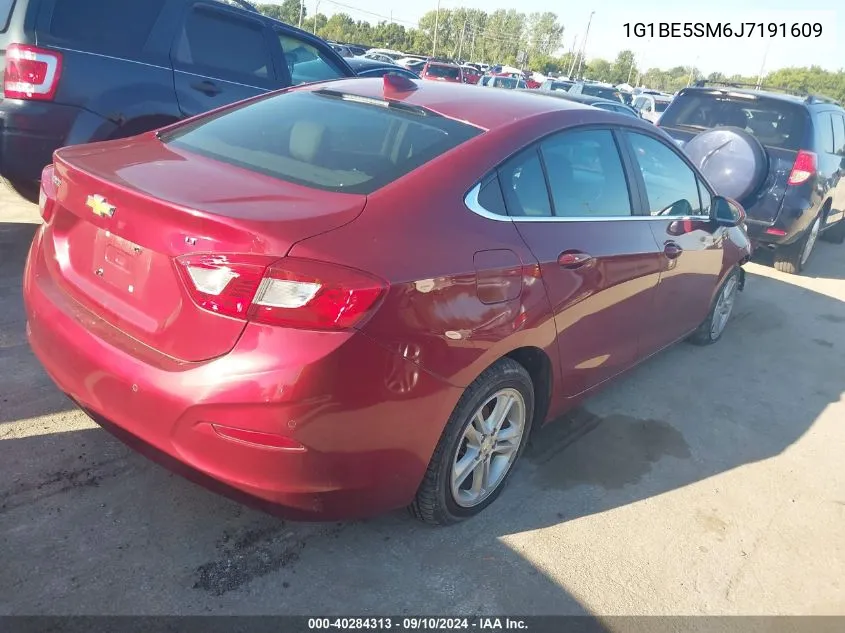 2018 Chevrolet Cruze Lt Auto VIN: 1G1BE5SM6J7191609 Lot: 40284313