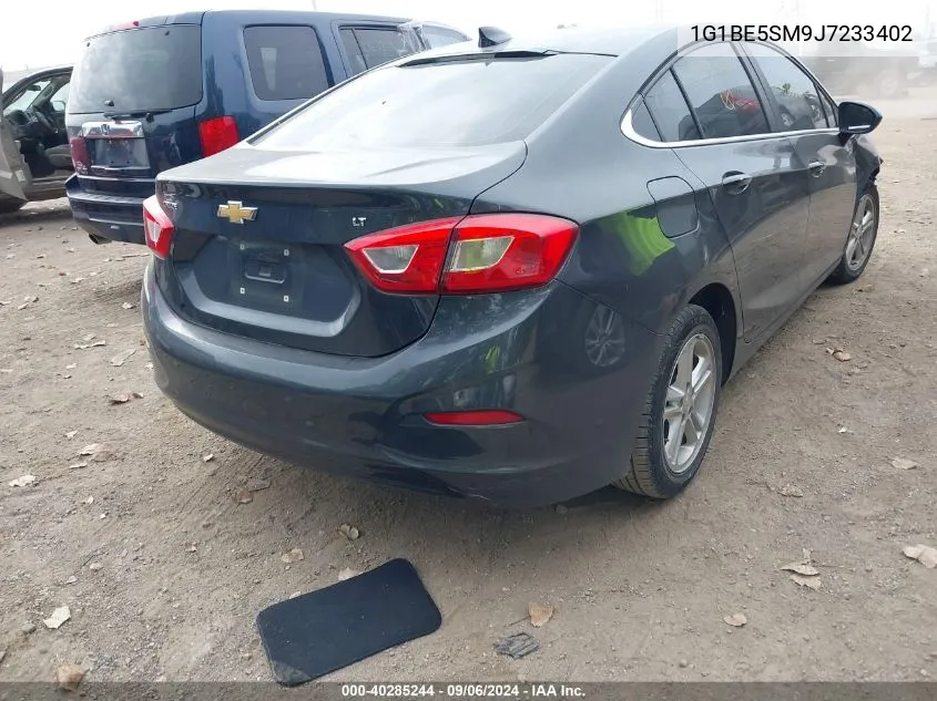 2018 Chevrolet Cruze Lt Auto VIN: 1G1BE5SM9J7233402 Lot: 40285244