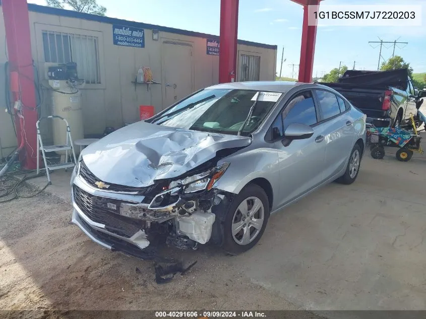 1G1BC5SM7J7220203 2018 Chevrolet Cruze Ls Auto