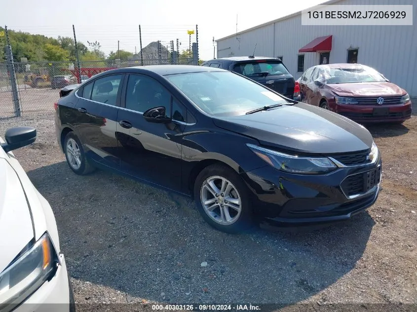 2018 Chevrolet Cruze Lt Auto VIN: 1G1BE5SM2J7206929 Lot: 40303126