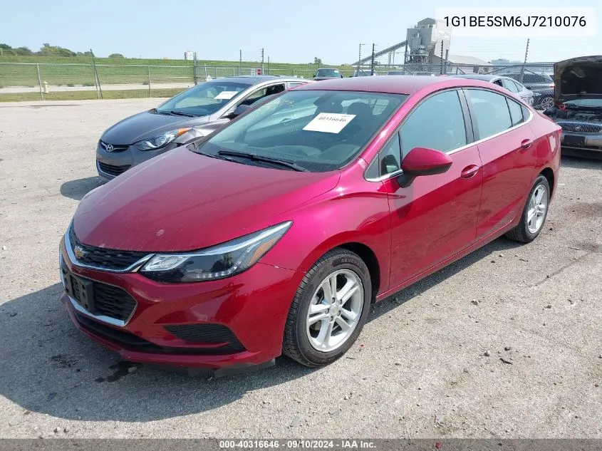 2018 Chevrolet Cruze Lt Auto VIN: 1G1BE5SM6J7210076 Lot: 40316646