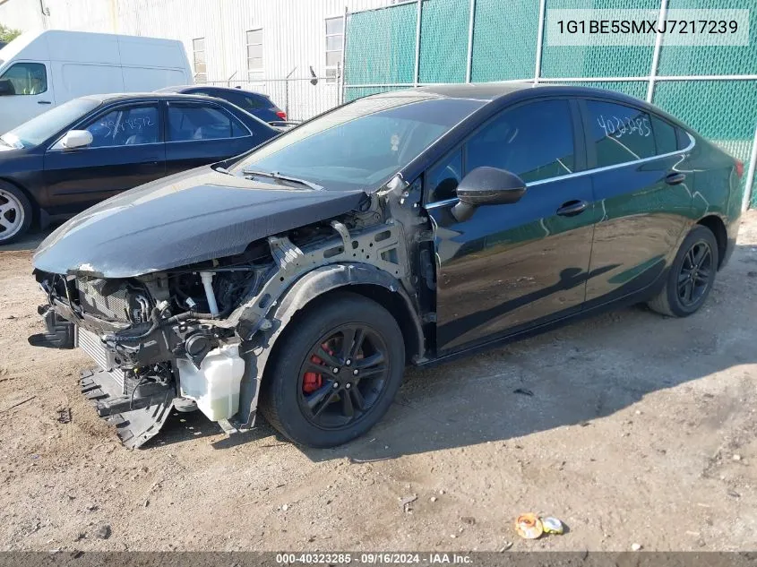 2018 Chevrolet Cruze Lt VIN: 1G1BE5SMXJ7217239 Lot: 40323285