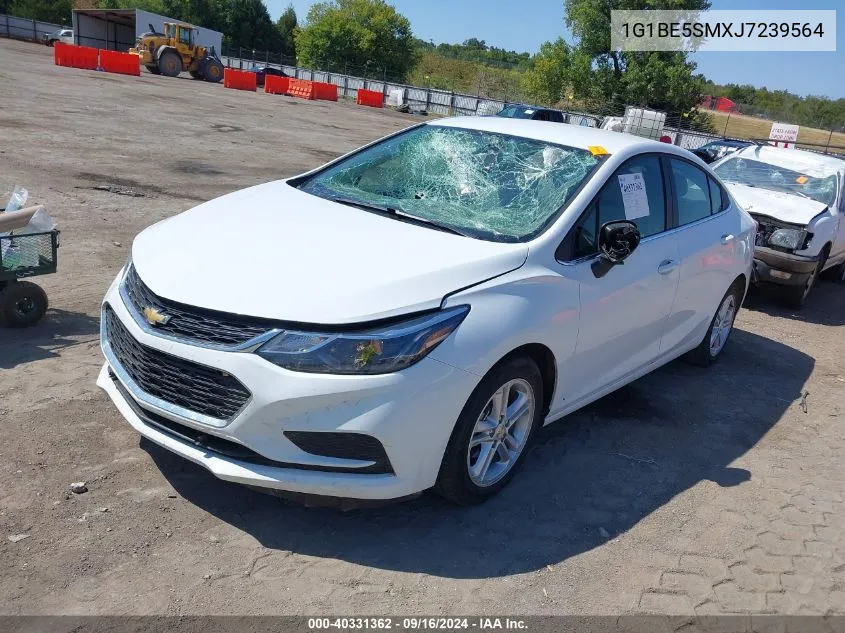 2018 Chevrolet Cruze Lt Auto VIN: 1G1BE5SMXJ7239564 Lot: 40331362