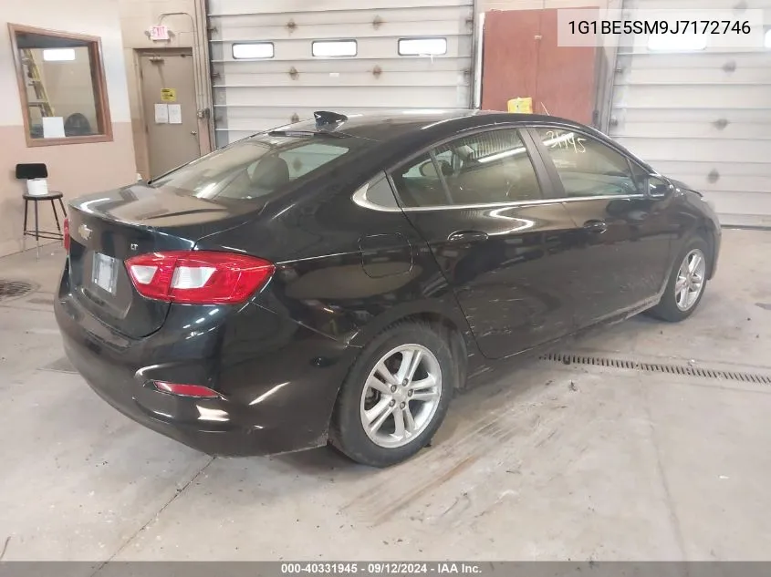 2018 Chevrolet Cruze Lt Auto VIN: 1G1BE5SM9J7172746 Lot: 40331945