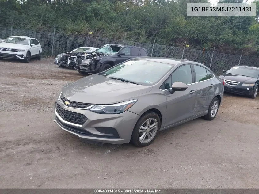 1G1BE5SM5J7211431 2018 Chevrolet Cruze Lt