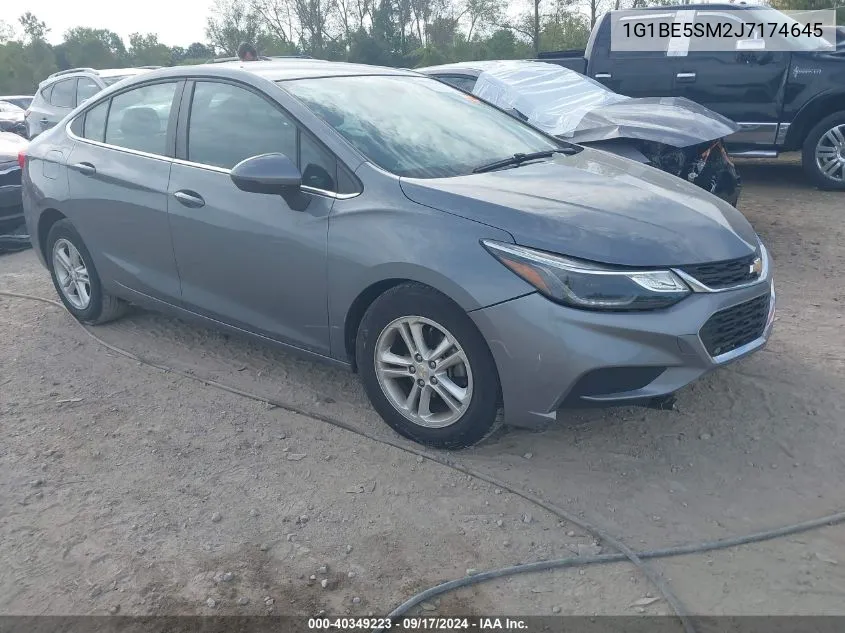 2018 Chevrolet Cruze Lt VIN: 1G1BE5SM2J7174645 Lot: 40349223