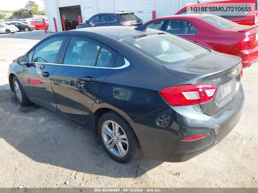 2018 Chevrolet Cruze Lt Auto VIN: 1G1BE5SM0J7210655 Lot: 40349489