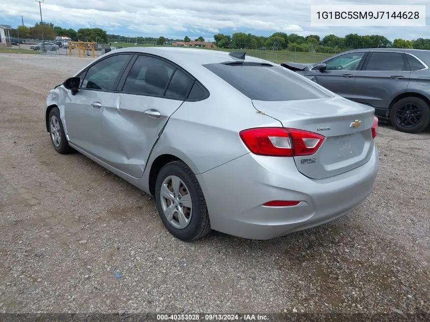 2018 Chevrolet Cruze Ls Auto VIN: 1G1BC5SM9J7144628 Lot: 40353028