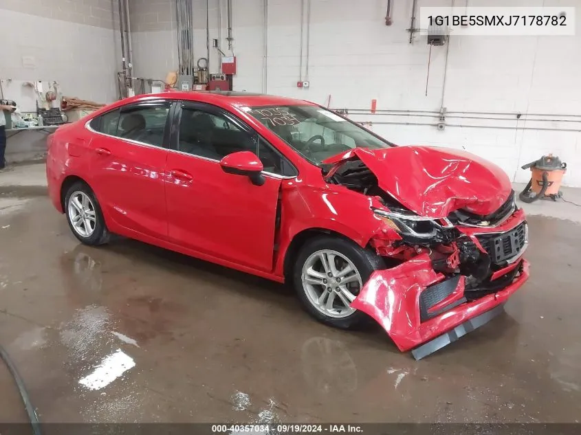 1G1BE5SMXJ7178782 2018 Chevrolet Cruze Lt Auto