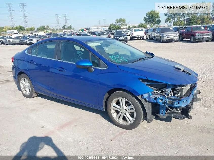 2018 Chevrolet Cruze Lt Auto VIN: 1G1BE5SM8J7195970 Lot: 40359931