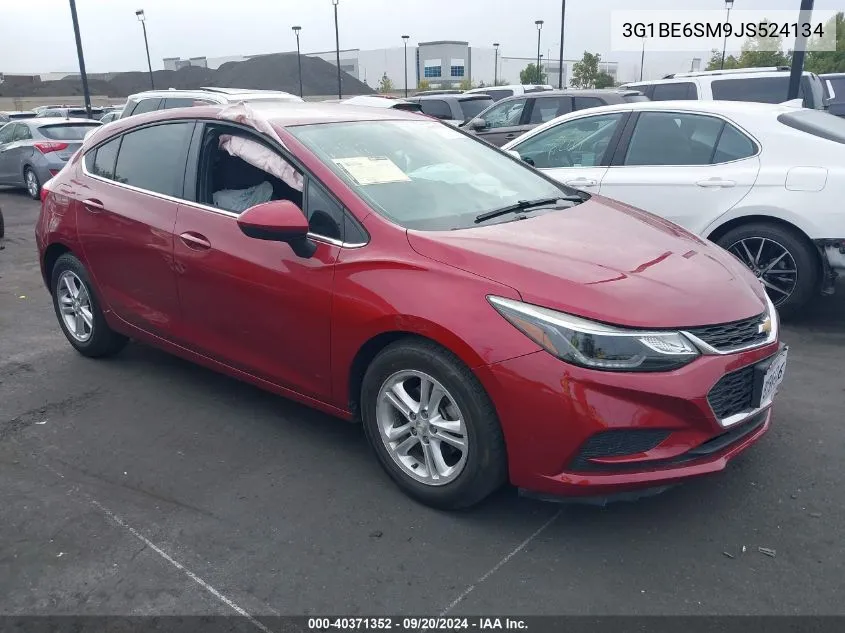 2018 Chevrolet Cruze Lt Auto VIN: 3G1BE6SM9JS524134 Lot: 40371352