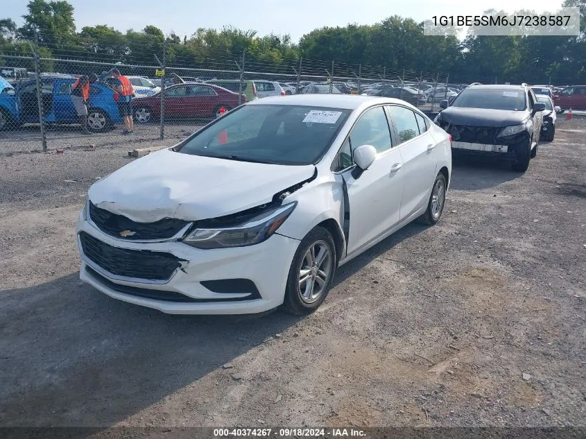 2018 Chevrolet Cruze Lt VIN: 1G1BE5SM6J7238587 Lot: 40374267