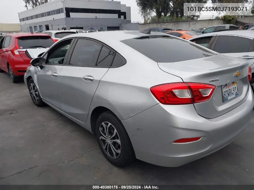 1G1BC5SM0J7193071 2018 Chevrolet Cruze Ls Auto