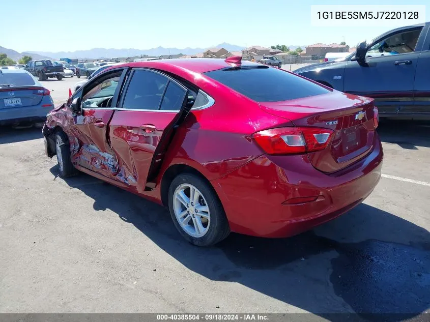 2018 Chevrolet Cruze Lt Auto VIN: 1G1BE5SM5J7220128 Lot: 40385504