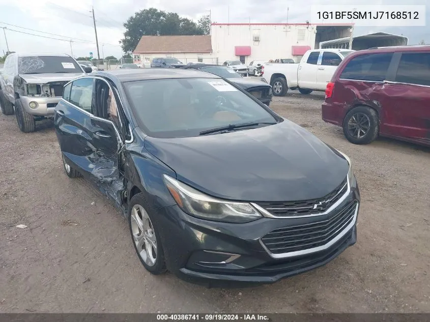 2018 Chevrolet Cruze Premier Auto VIN: 1G1BF5SM1J7168512 Lot: 40386741