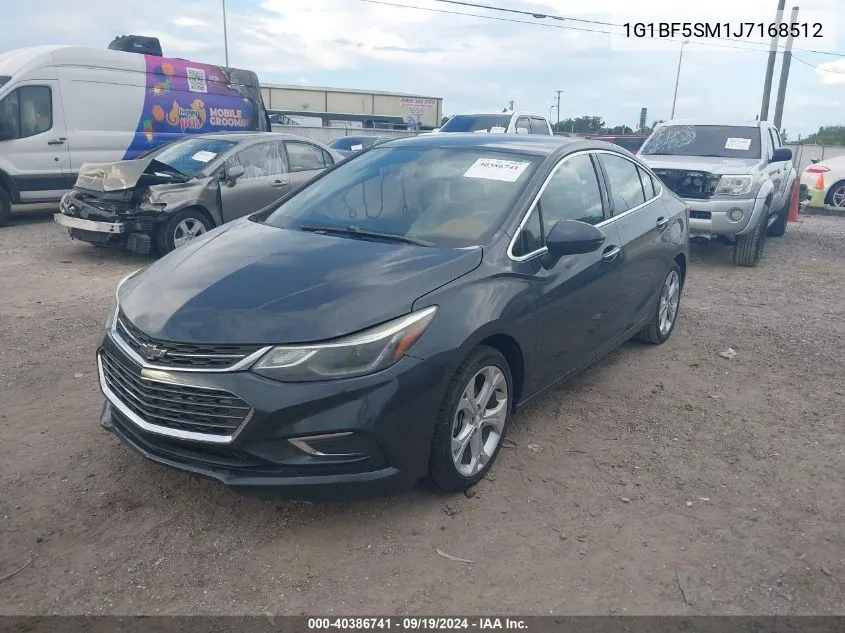 2018 Chevrolet Cruze Premier Auto VIN: 1G1BF5SM1J7168512 Lot: 40386741