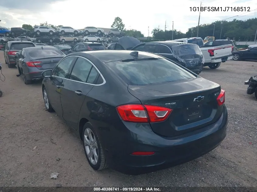 1G1BF5SM1J7168512 2018 Chevrolet Cruze Premier Auto