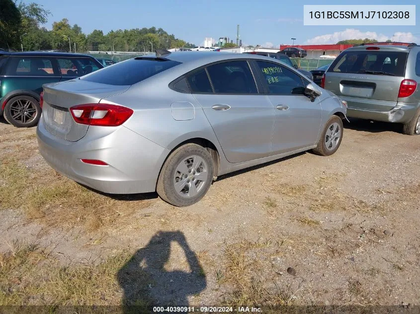 1G1BC5SM1J7102308 2018 Chevrolet Cruze Ls Auto