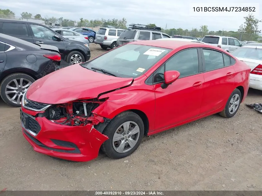 2018 Chevrolet Cruze Ls Auto VIN: 1G1BC5SM4J7234852 Lot: 40392810