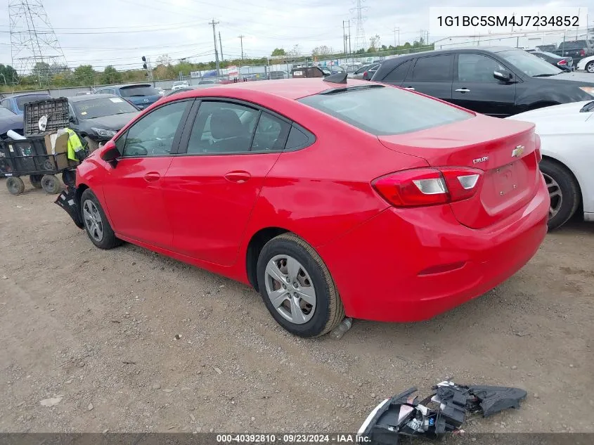 1G1BC5SM4J7234852 2018 Chevrolet Cruze Ls Auto