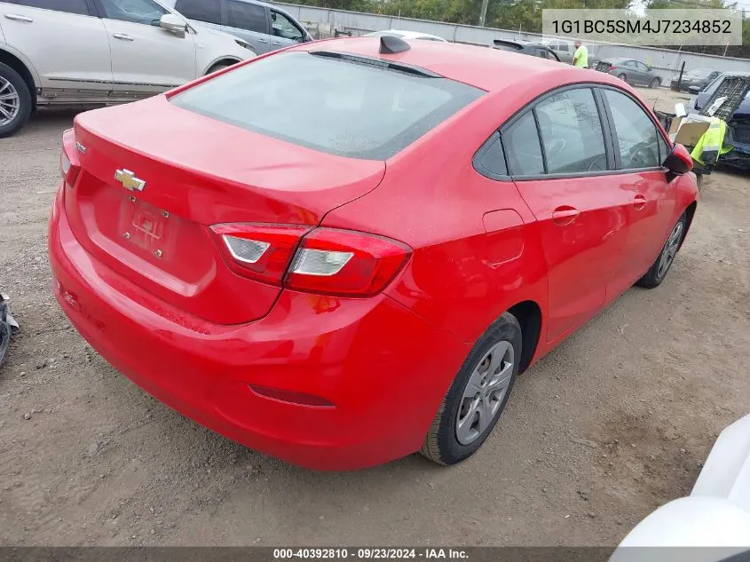 1G1BC5SM4J7234852 2018 Chevrolet Cruze Ls Auto