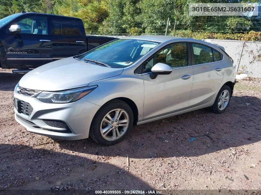 2018 Chevrolet Cruze Lt VIN: 3G1BE6SM2JS631607 Lot: 40399505