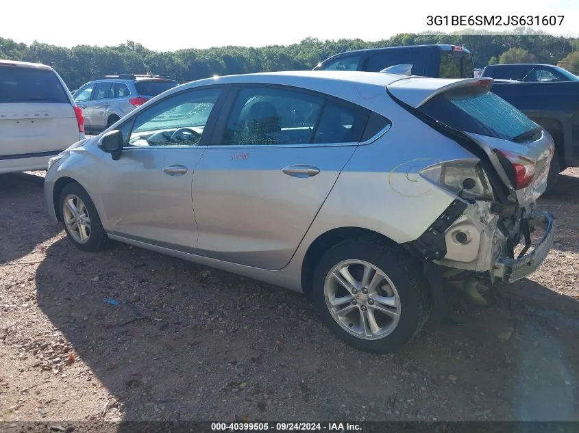 2018 Chevrolet Cruze Lt VIN: 3G1BE6SM2JS631607 Lot: 40399505