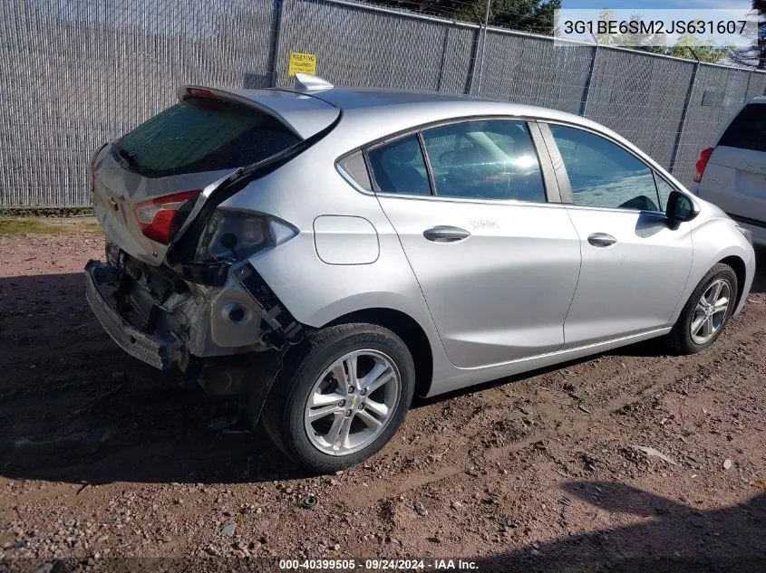 3G1BE6SM2JS631607 2018 Chevrolet Cruze Lt