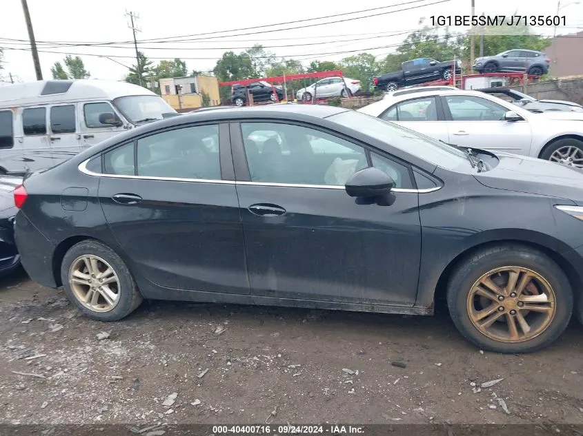 2018 Chevrolet Cruze Lt Auto VIN: 1G1BE5SM7J7135601 Lot: 40400716