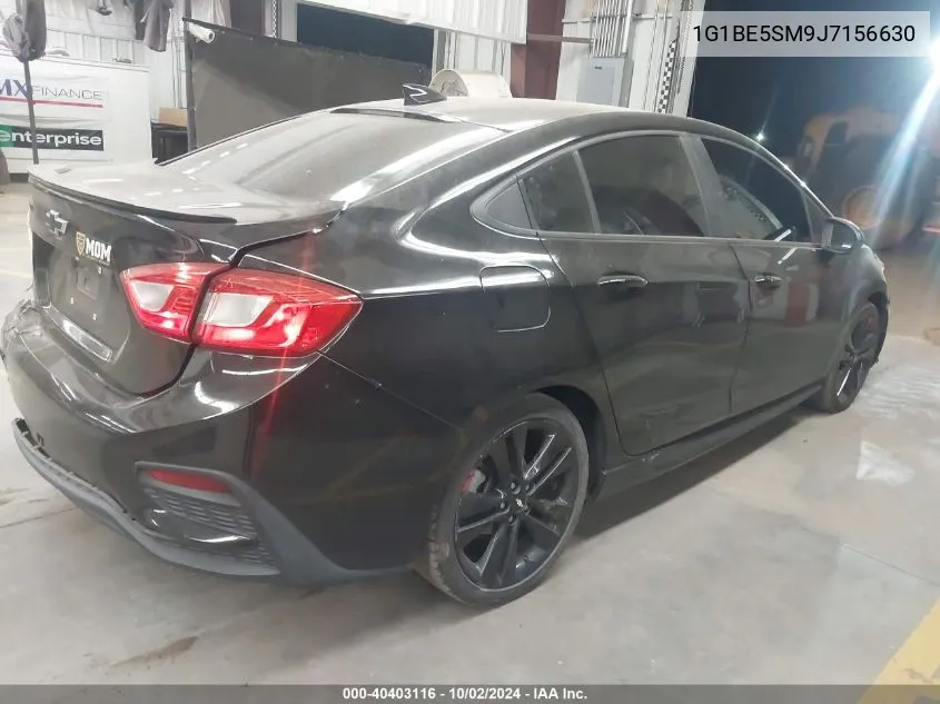 1G1BE5SM9J7156630 2018 Chevrolet Cruze Lt Auto