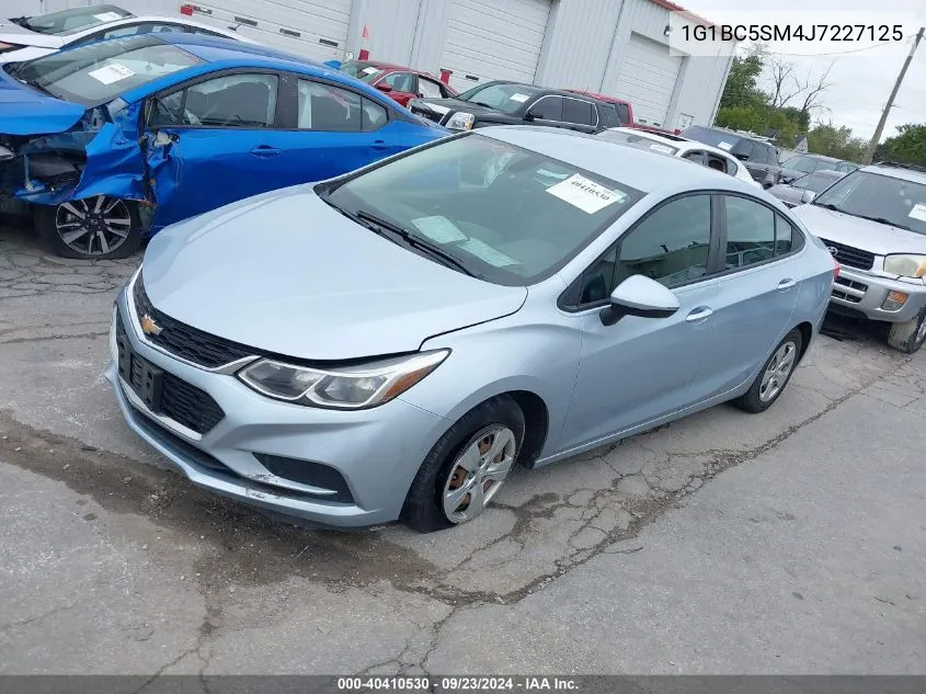 2018 Chevrolet Cruze Ls Auto VIN: 1G1BC5SM4J7227125 Lot: 40410530