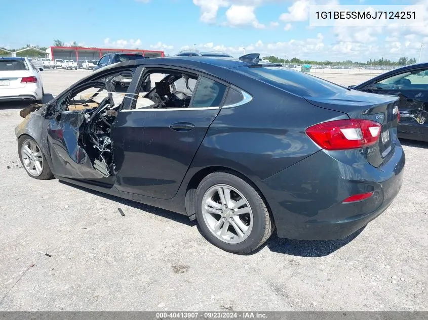 2018 Chevrolet Cruze Lt VIN: 1G1BE5SM6J7124251 Lot: 40413907