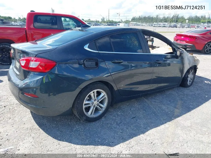 2018 Chevrolet Cruze Lt VIN: 1G1BE5SM6J7124251 Lot: 40413907