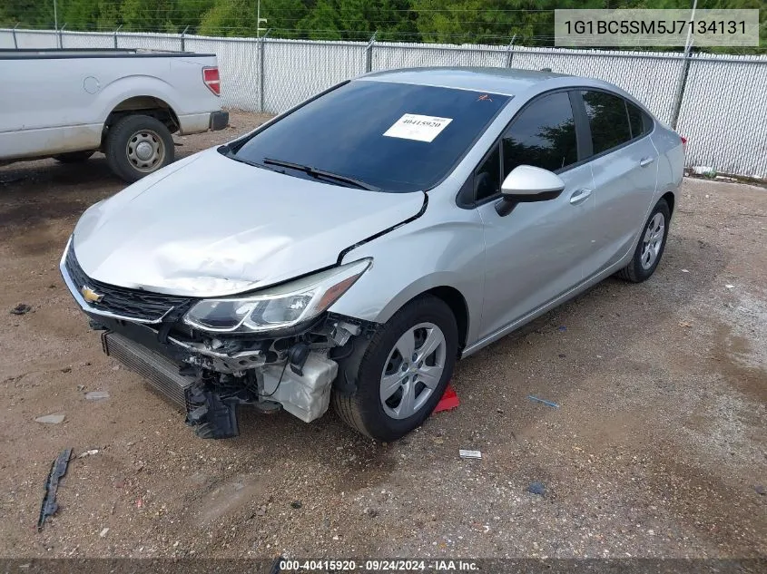 2018 Chevrolet Cruze Ls VIN: 1G1BC5SM5J7134131 Lot: 40415920