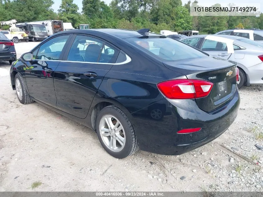 1G1BE5SM0J7149274 2018 Chevrolet Cruze Lt